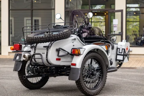 More photos of 2023 Ural Gear Up 2WD Rainier White Overland at Boxborough Showroom & Service Center, MA