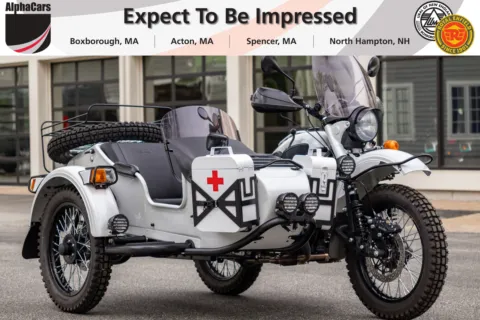 White 2023 Ural Gear Up 2WD Rainier White Overland for sale in Boxborough, MA
