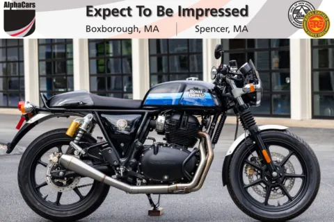 Blue 2024 Royal Enfield Continental GT 650 Slipstream Blue Custom for sale in Boxborough, MA