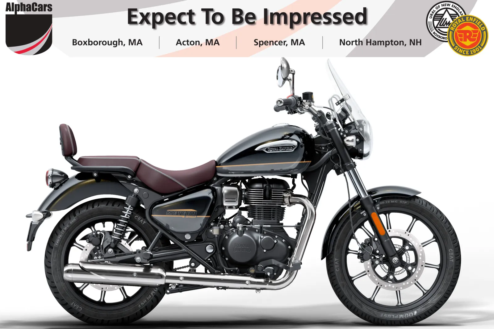 Black 2026 Royal Enfield Meteor 350 Supernova Black for sale in Boxborough, MA