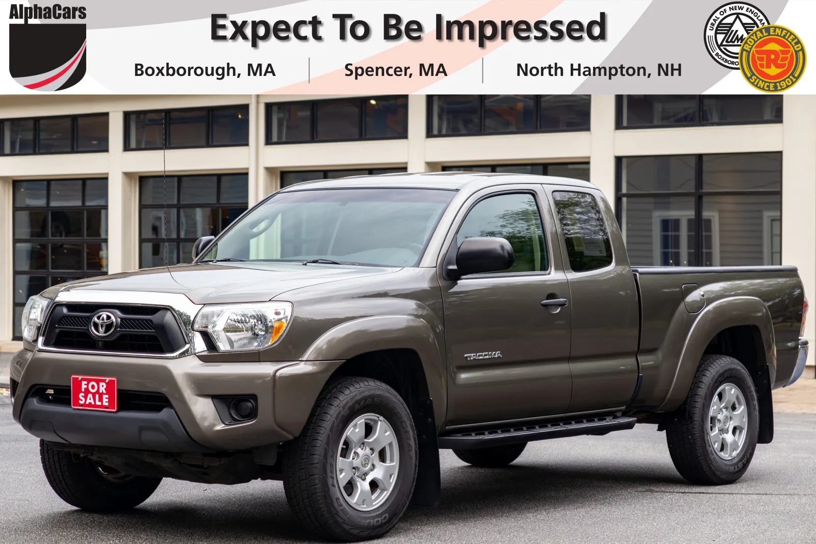 Green 2012 Toyota Tacoma SR5 4x4 Access Cab for sale in Boxborough, MA