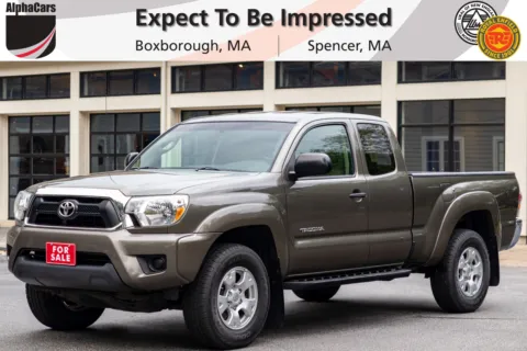 Green 2012 Toyota Tacoma SR5 4x4 Access Cab for sale in Boxborough, MA