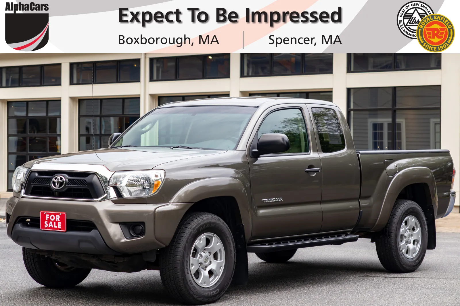 Green 2012 Toyota Tacoma SR5 4x4 Access Cab for sale in Boxborough, MA