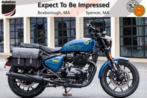 Blue 2024 Royal Enfield Shotgun 650 Plasma Blue Custom for sale in Boxborough, MA