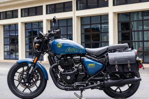 More photos of 2024 Royal Enfield Shotgun 650 Plasma Blue Custom at Boxborough Showroom & Service Center, MA