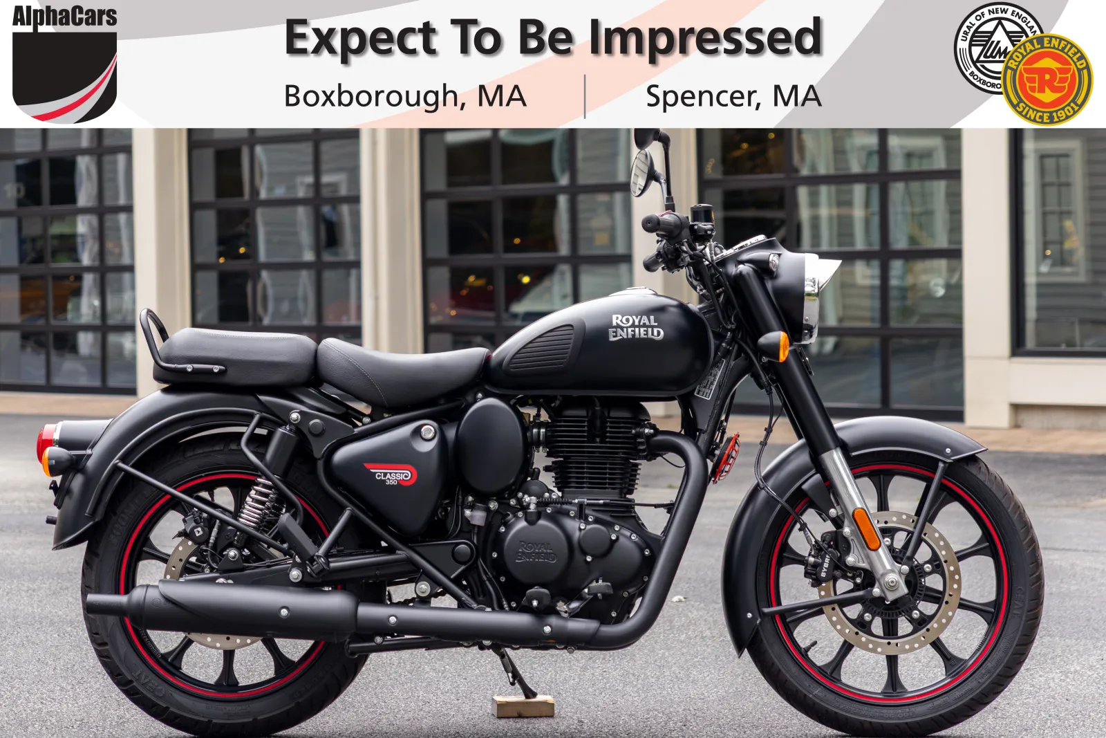 Black 2023 Royal Enfield Classic 350 Dark Stealth Black for sale in Boxborough, MA