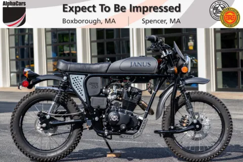 Black 2022 Janus Gryffin 250 Scrambler for sale in Boxborough, MA