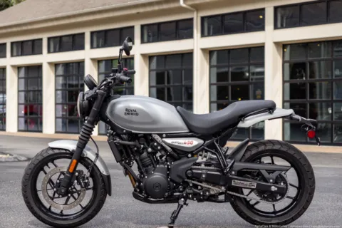 More photos of 2026 Royal Enfield Guerilla 450 Smoke Silver at Boxborough Showroom & Service Center, MA