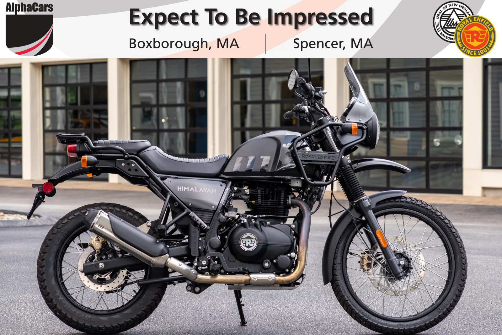 Black 2022 Royal Enfield Himalayan 411 Granite Black for sale in Boxborough, MA
