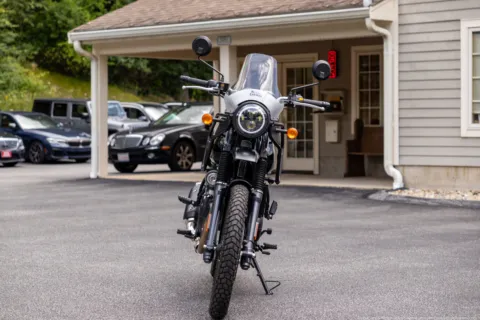 Another view of 2022 Royal Enfield Himalayan 411 Granite Black for sale in Boxborough, MA at Boxborough Showroom & Service Center
