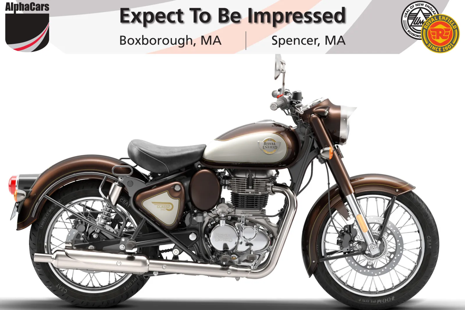 Brown 2027 Royal Enfield Classic 350 Medallion Bronze for sale in Boxborough, MA