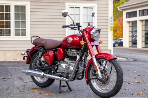 Photos of 2027 Royal Enfield Classic 350 Madras Red for sale in Boxborough, MA at Boxborough Showroom & Service Center
