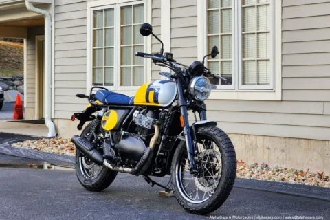 Photos of 2027 Royal Enfield Bear 650 Wild Honey for sale in Boxborough, MA at Boxborough Showroom & Service Center