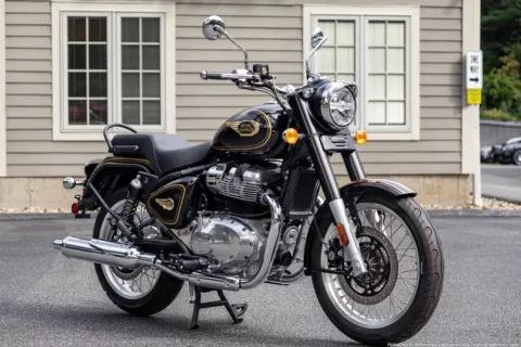 Photos of 2026 Royal Enfield Bullet 650 Cannon Black for sale in Boxborough, MA at Boxborough Showroom & Service Center