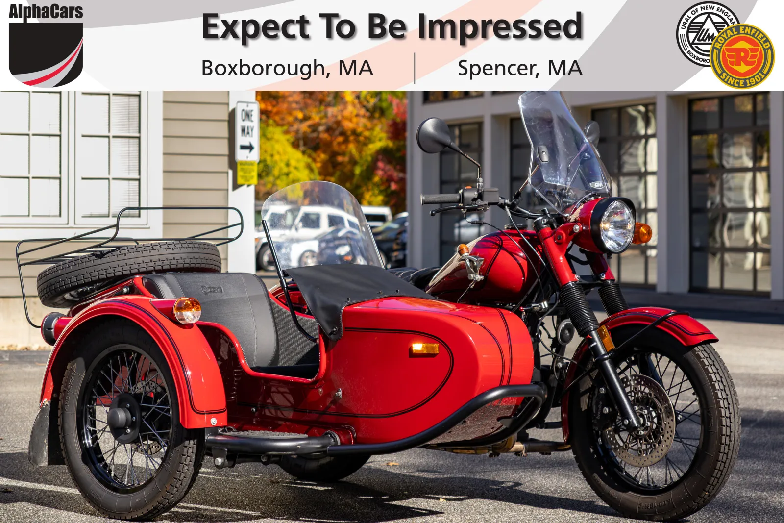Red 2018 Ural Retro M70 Maroon for sale in Boxborough, MA