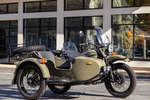 Photos of 2021 Ural Gear Up M70 Anniversary Green for sale in Boxborough, MA at Boxborough Showroom & Service Center