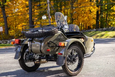 More photos of 2021 Ural Gear Up M70 Anniversary Green at Boxborough Showroom & Service Center, MA