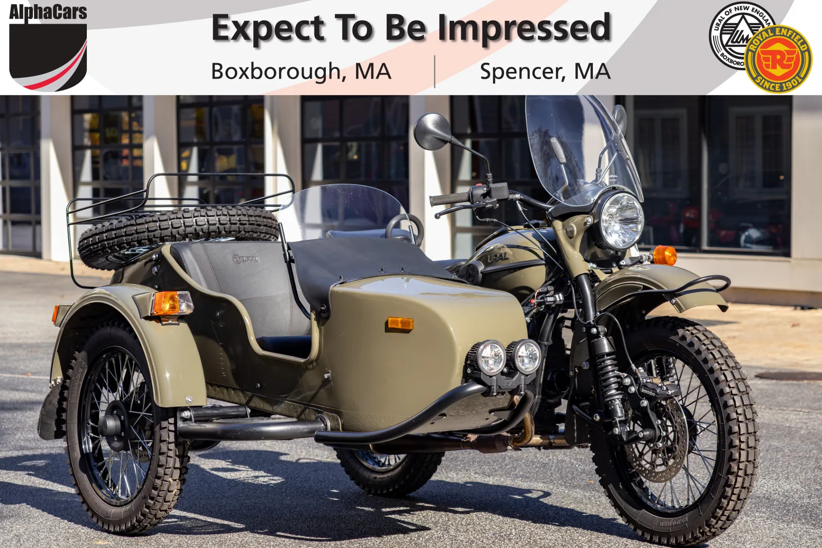 Green 2021 Ural Gear Up M70 Anniversary Green for sale in Boxborough, MA