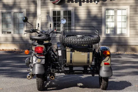 More photos of 2021 Ural Gear Up M70 Anniversary Green at Boxborough Showroom & Service Center, MA