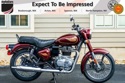 Red 2024 Royal Enfield Bullet 350 Standard Maroon for sale in Boxborough, MA