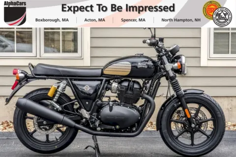 Black 2024 Royal Enfield Interceptor INT650 Black Ray for sale in Boxborough, MA