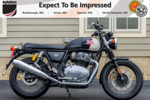 Black 2024 Royal Enfield Interceptor INT650 Black Pearl for sale in Boxborough, MA