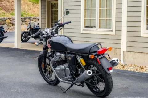More photos of 2024 Royal Enfield Interceptor INT650 Black Pearl at Boxborough, MA