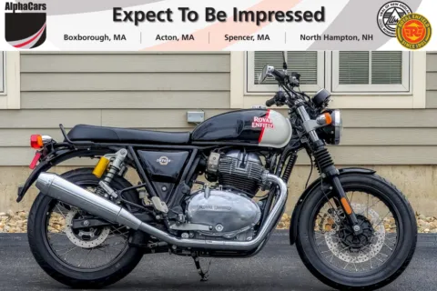 Photos of 2024 Royal Enfield Interceptor INT650 Black Pearl for sale in Boxborough, MA at Boxborough Showroom & Service Center