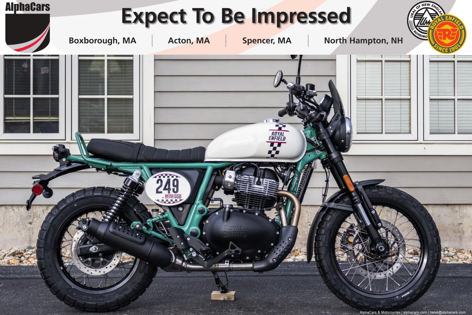 Unknown 2025 Royal Enfield Bear 650 Two Four Nine Custom for sale in Boxborough, MA