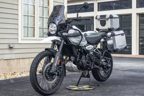 More photos of 2025 Royal Enfield Himalayan 450 Kamet White Tubeless Rally at Boxborough Showroom & Service Center, MA