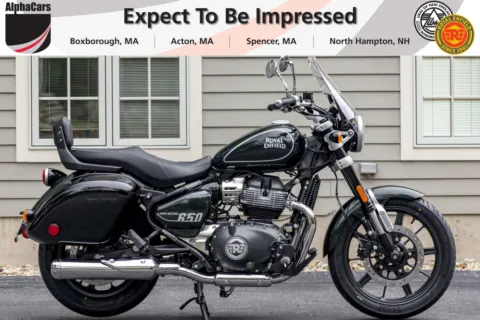 Photos of 2024 Royal Enfield Super Meteor 650 Astral Green Touring for sale in Boxborough, MA at Boxborough Showroom & Service Center