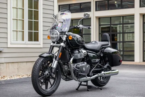 More photos of 2024 Royal Enfield Super Meteor 650 Astral Green at Boxborough, MA