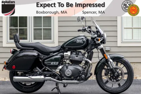 Green 2024 Royal Enfield Super Meteor 650 Astral Green Touring for sale in Boxborough, MA