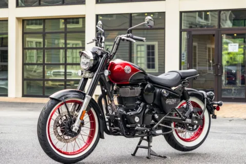 More photos of 2025 Royal Enfield Goan Classic 350 Rave Red at Boxborough, MA