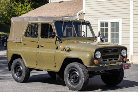 Another view of 1990 UAZ 469 Military Spec for sale in Boxborough, MA at Boxborough