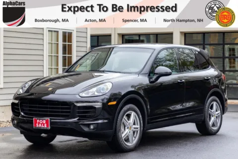 Black 2015 Porsche Cayenne S for sale in Acton, MA