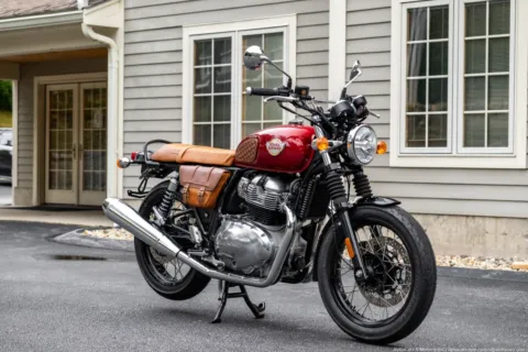 Photos of 2024 Royal Enfield Interceptor INT650 Canyon Red Custom for sale in Boxborough, MA at Boxborough