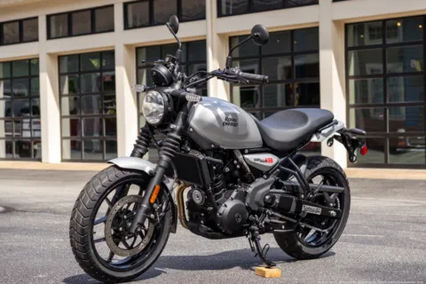 More photos of 2026 Royal Enfield Guerrilla 450 Smoke Silver at Boxborough, MA