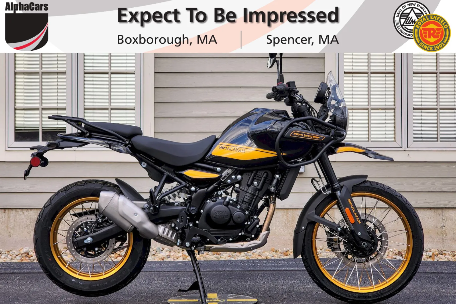 Black 2026 Royal Enfield Himalayan 450 Hanle Black Tubeless for sale in Boxborough, MA