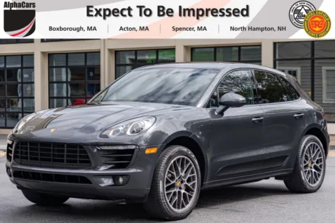 Gray 2018 Porsche Macan S for sale in Acton, MA