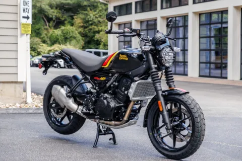 Photos of 2026 Royal Enfield Guerrilla 450 Playa Black Launch Edition for sale in Boxborough, MA at Boxborough Showroom & Service Center