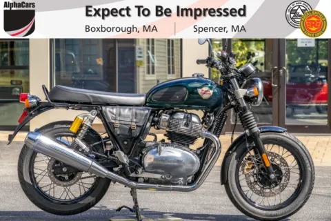 Green 2024 Royal Enfield Interceptor INT650 Cali Green Custom for sale in Boxborough, MA