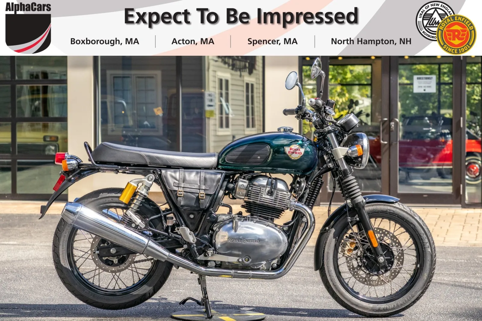 2024 Royal Enfield Interceptor INT650 Cali Green Custom