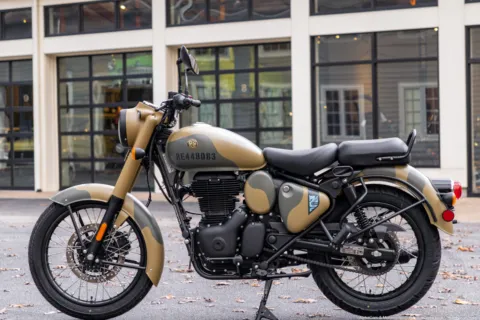 More photos of 2026 Royal Enfield Classic 350 Commando Sand at Boxborough, MA