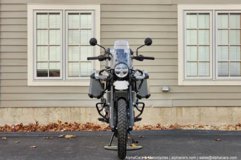 Another view of 2026 Royal Enfield Himalayan 450 Kaza Brown Adventure for sale in Boxborough, MA at Boxborough