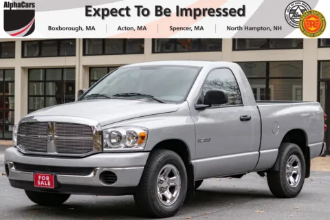 Silver 2008 Dodge Ram 1500 SLT 6-Speed for sale in Boxborough, MA