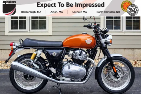 Orange 2023 Royal Enfield Interceptor INT650 Orange Crush for sale in Boxborough, MA
