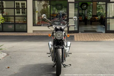 Another view of 2023 Royal Enfield Interceptor INT650 Sunset Strip for sale in Spencer, MA at Spencer Showroom