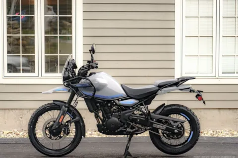 More photos of 2025 Royal Enfield Himalayan 450 Slate Poppy Blue at Boxborough, MA