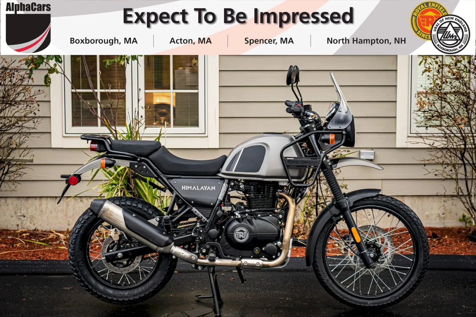 Gray 2023 Royal Enfield Himalayan Gravel Grey for sale in Boxborough, MA
